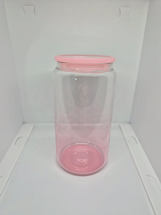 Glass 16oz Canister Cups