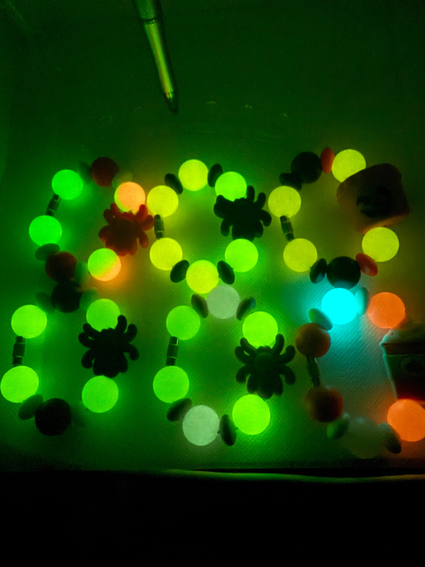 Glow in the dark Cup Charms