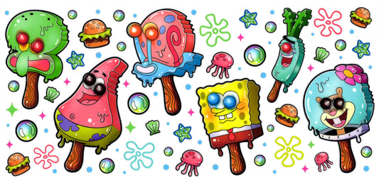 Nick Toons Cup Wraps