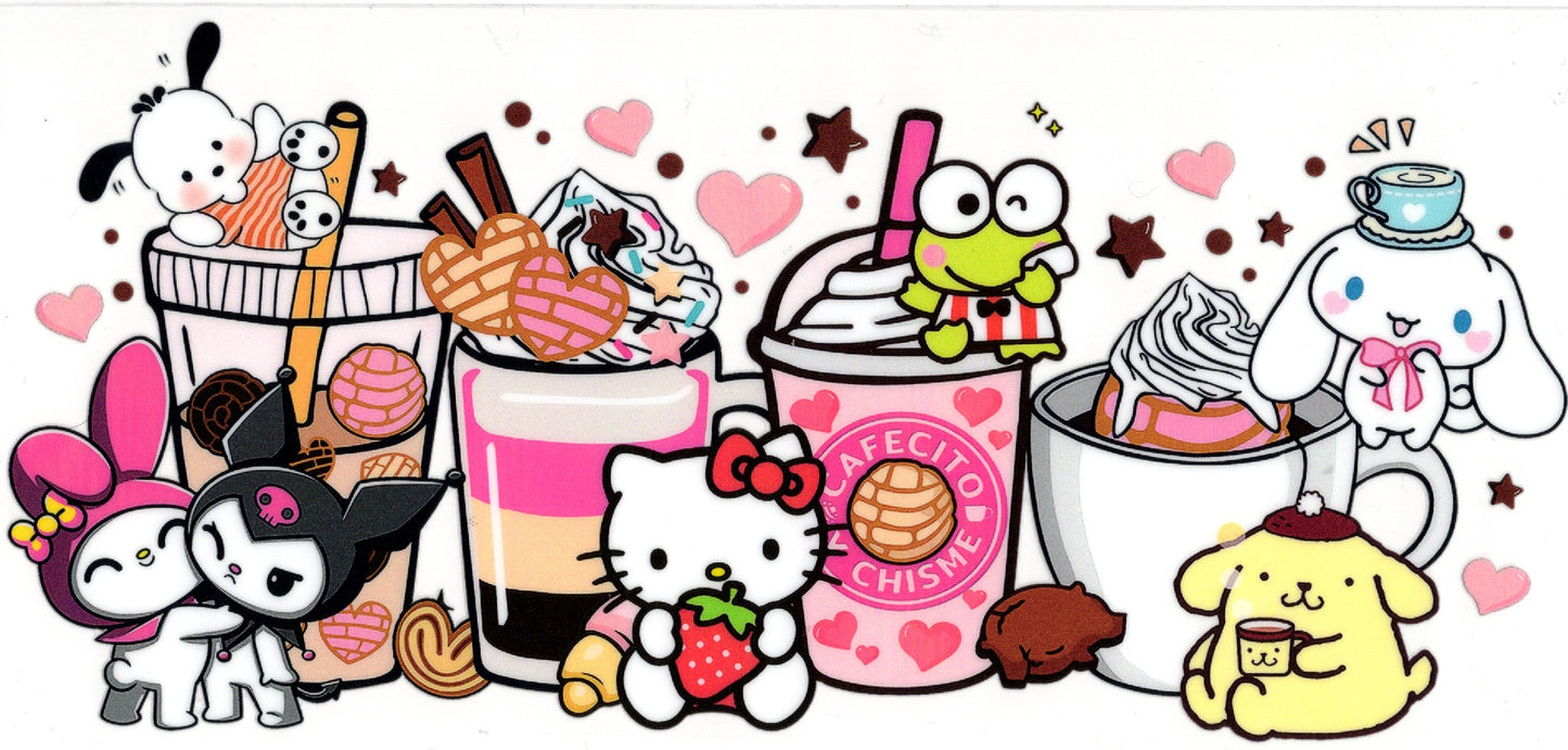 HK/Sanrio Cup Wraps