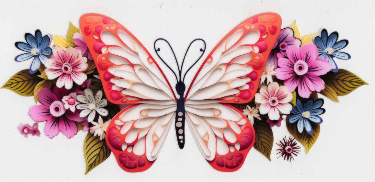 Butterfly/Bees/Dragonfly Cup Wraps