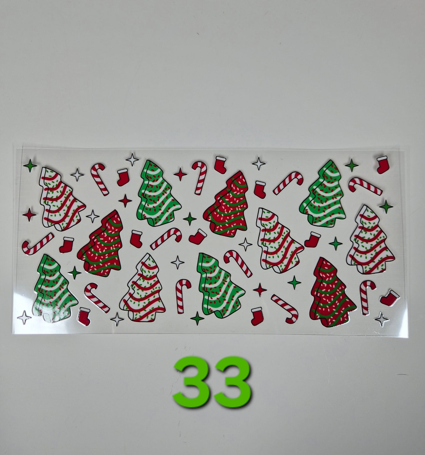 Christmas Glass Cup Wraps