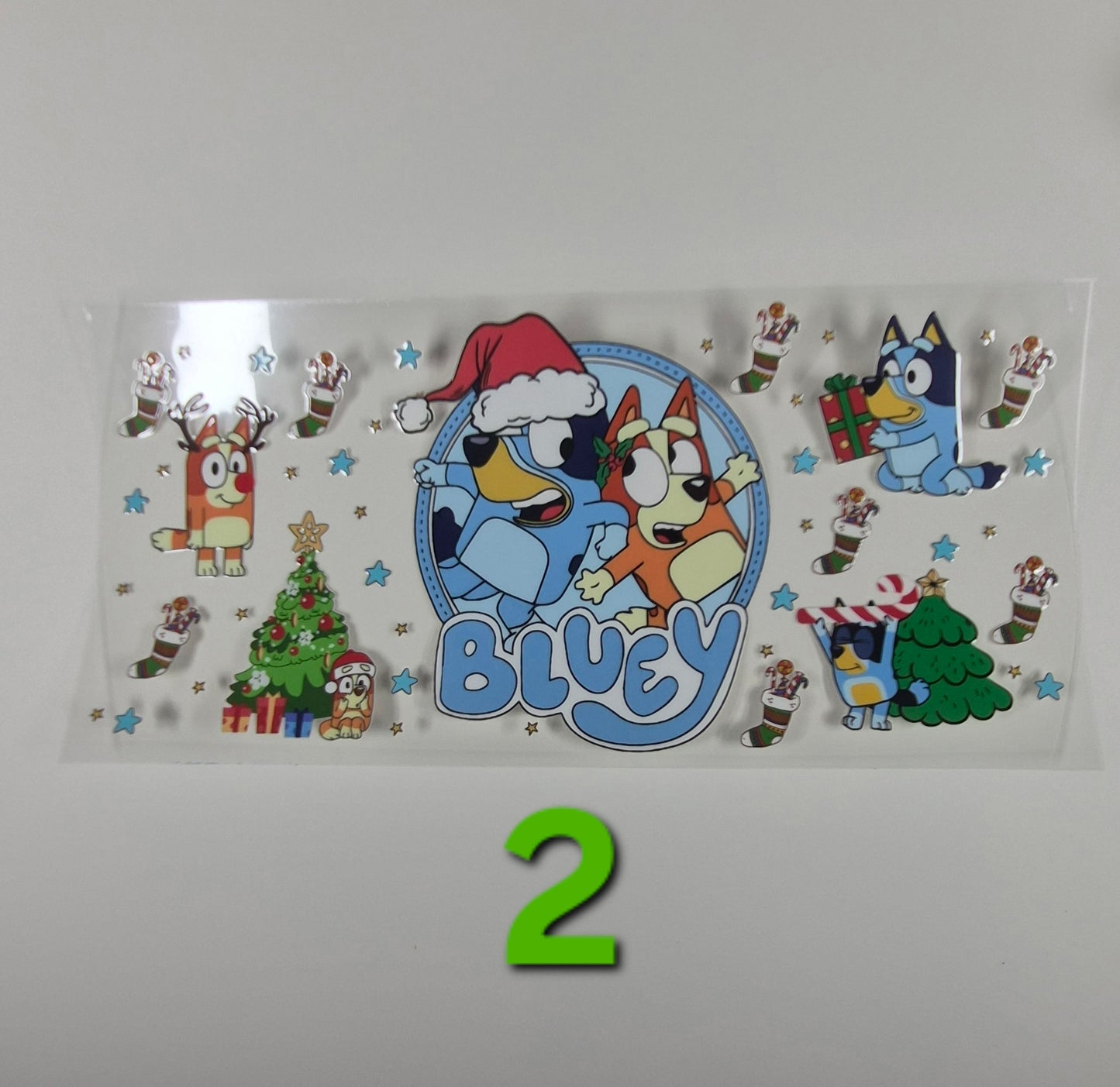 Christmas Glass Cup Wraps