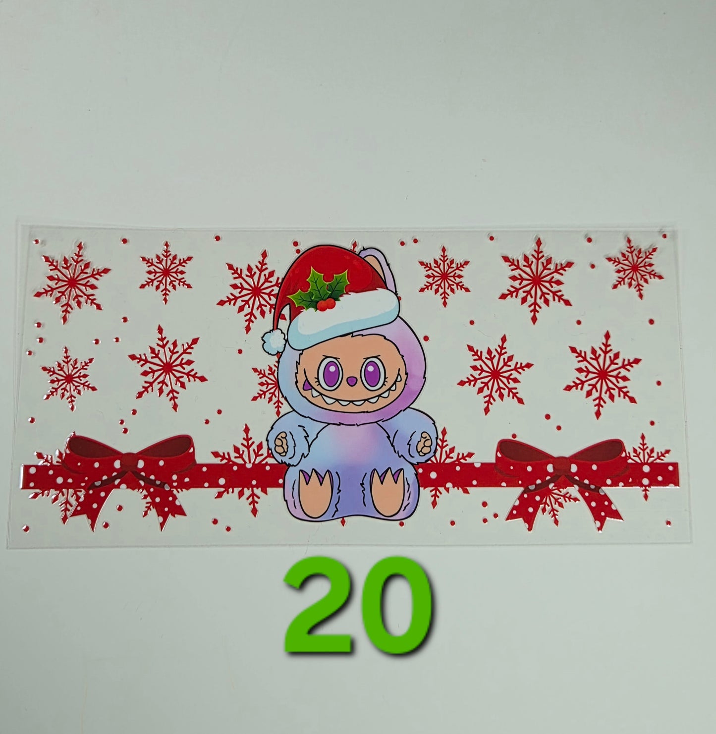 Christmas Glass Cup Wraps