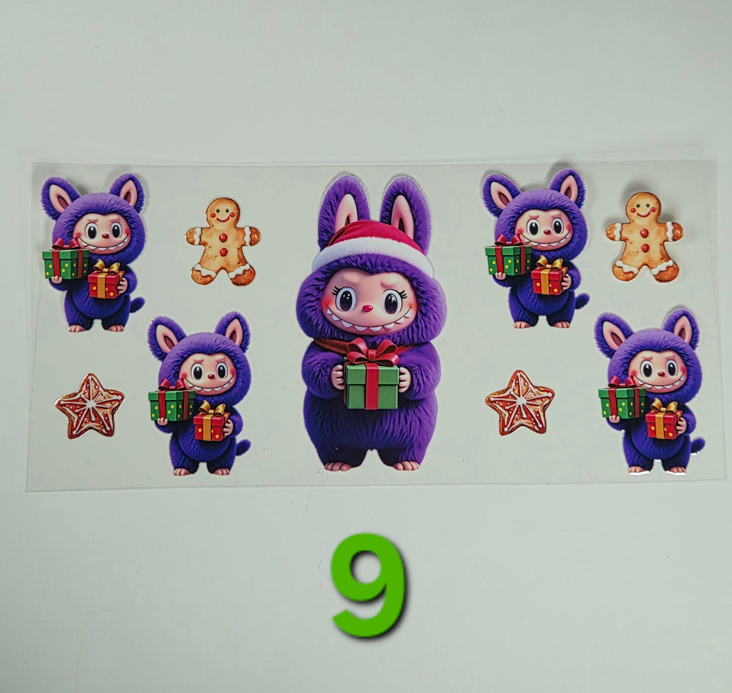 Christmas Glass Cup Wraps