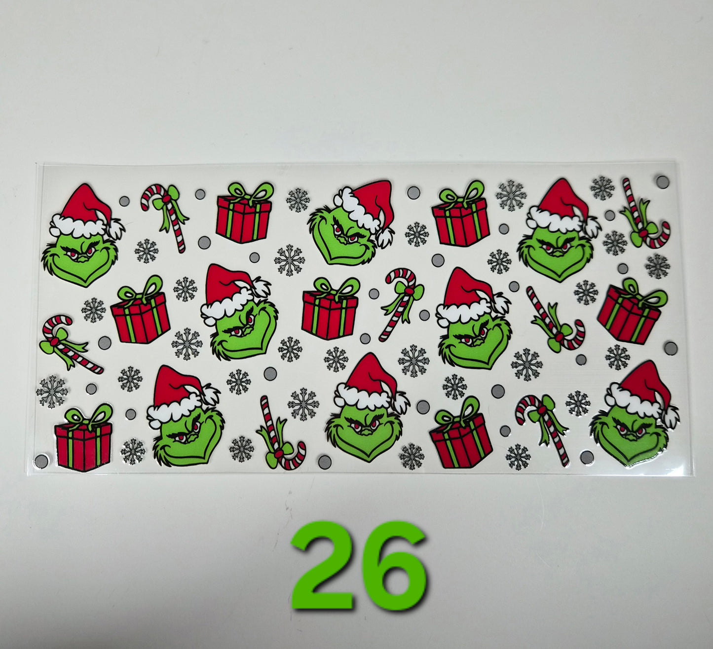 Christmas Glass Cup Wraps