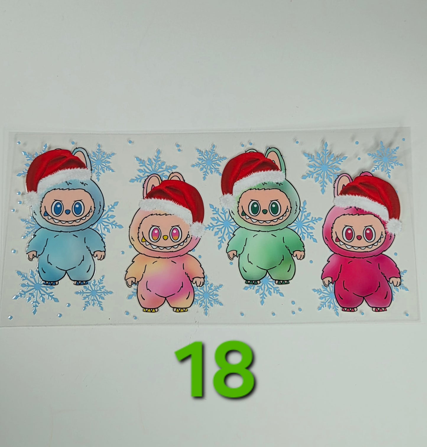 Christmas Glass Cup Wraps