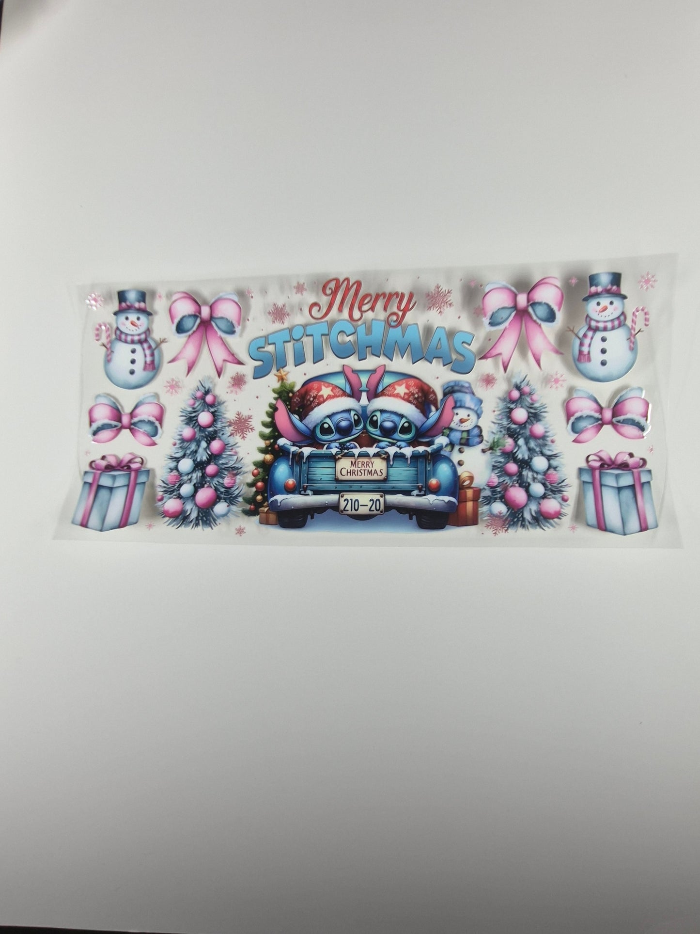 Christmas Glass Cup Wraps