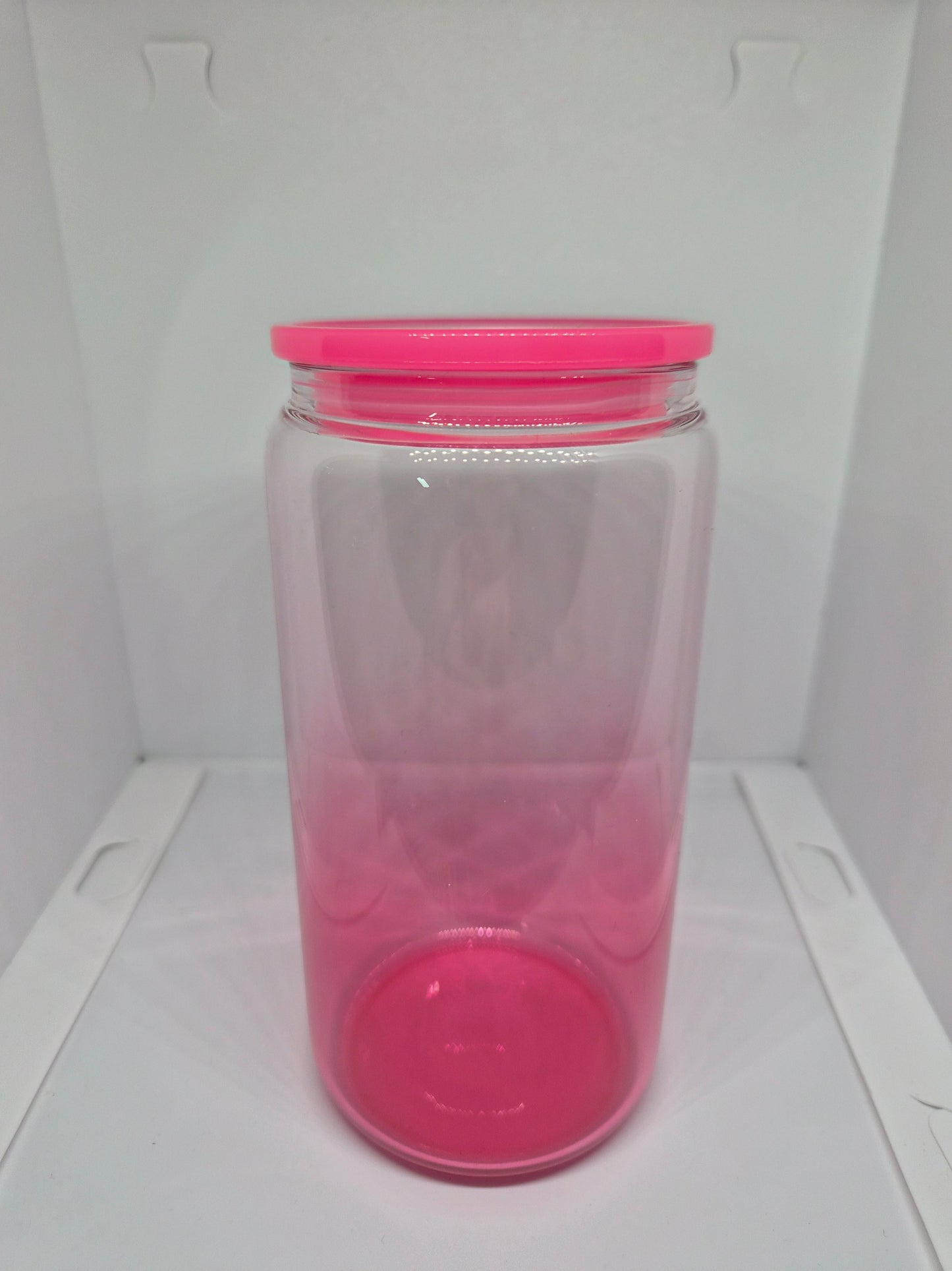 Glass 16oz Canister Cups