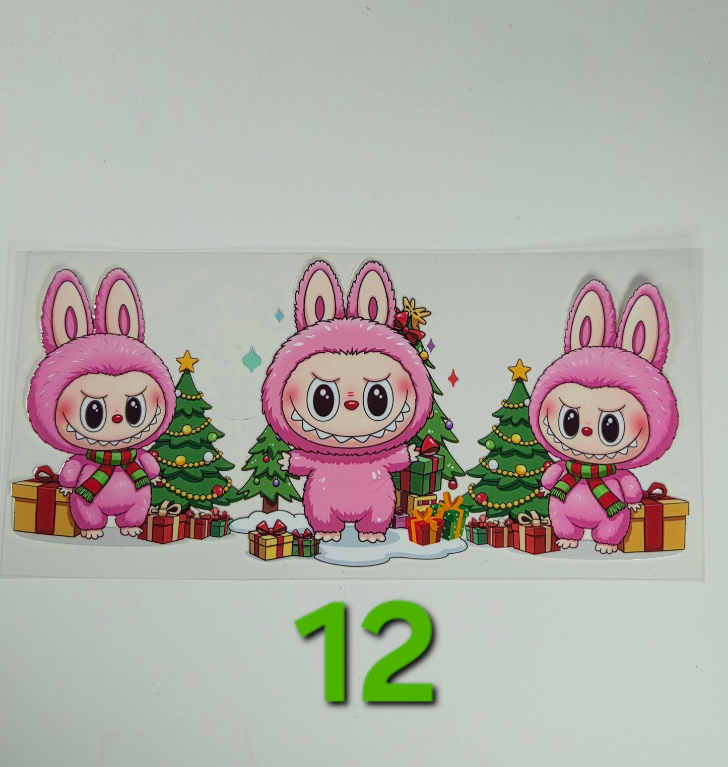 Christmas Glass Cup Wraps