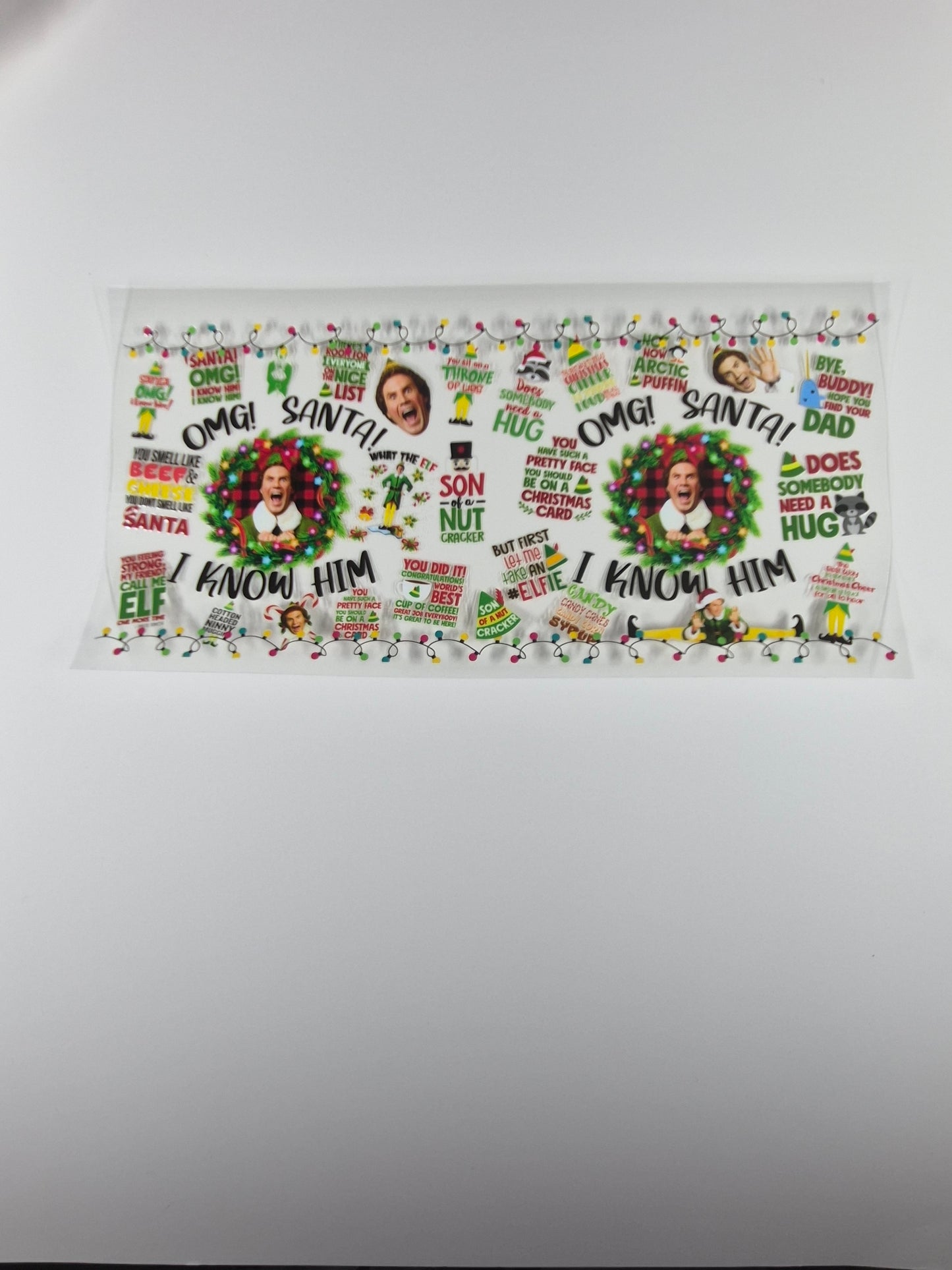 Christmas Glass Cup Wraps