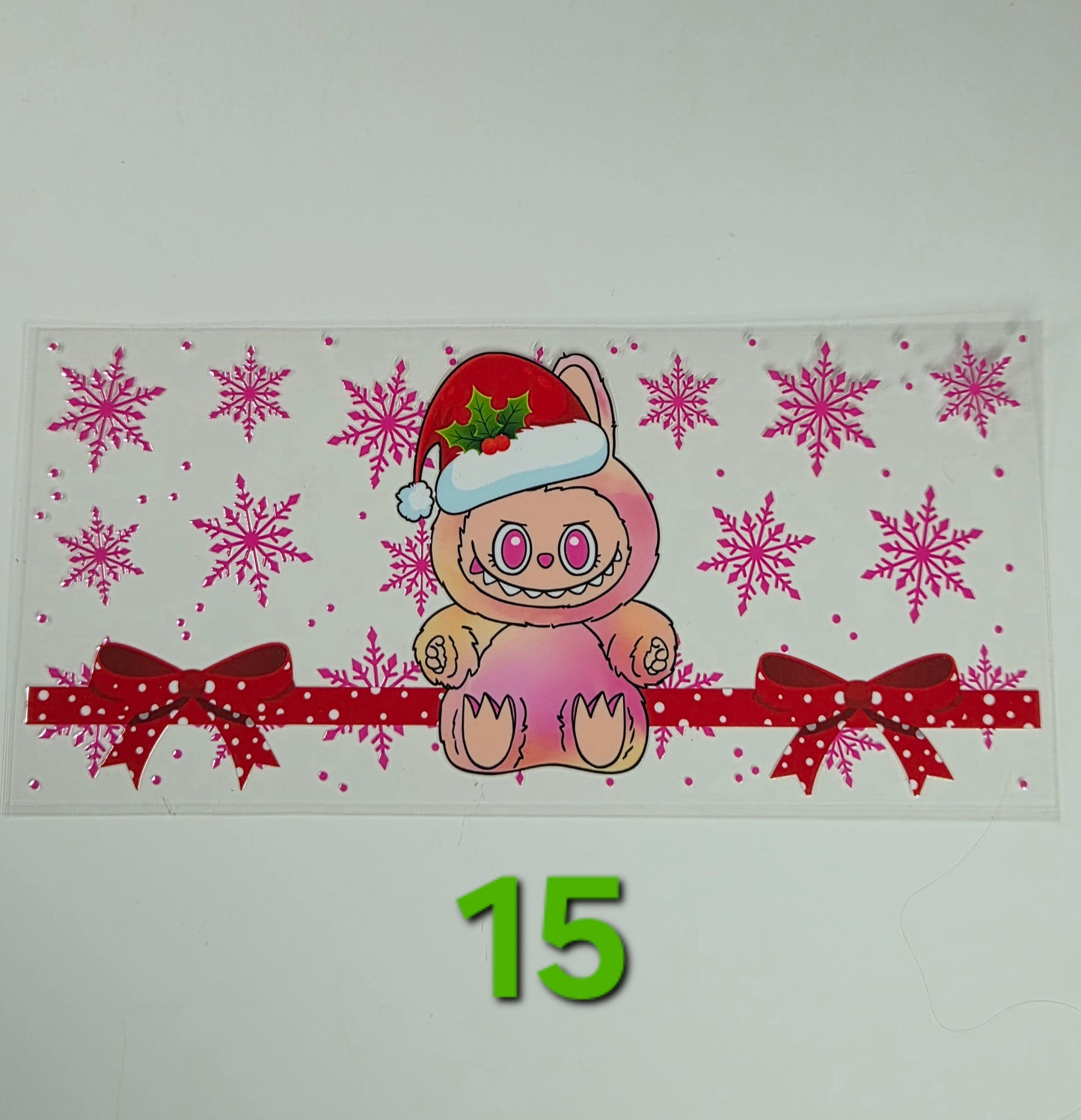 Christmas Glass Cup Wraps