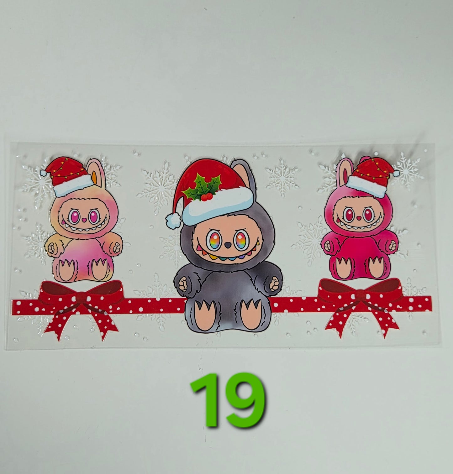 Christmas Glass Cup Wraps