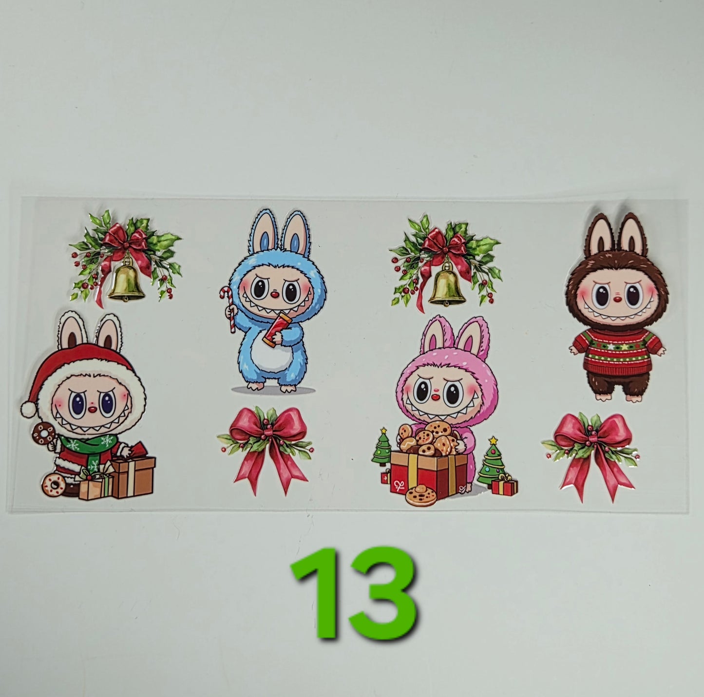 Christmas Glass Cup Wraps