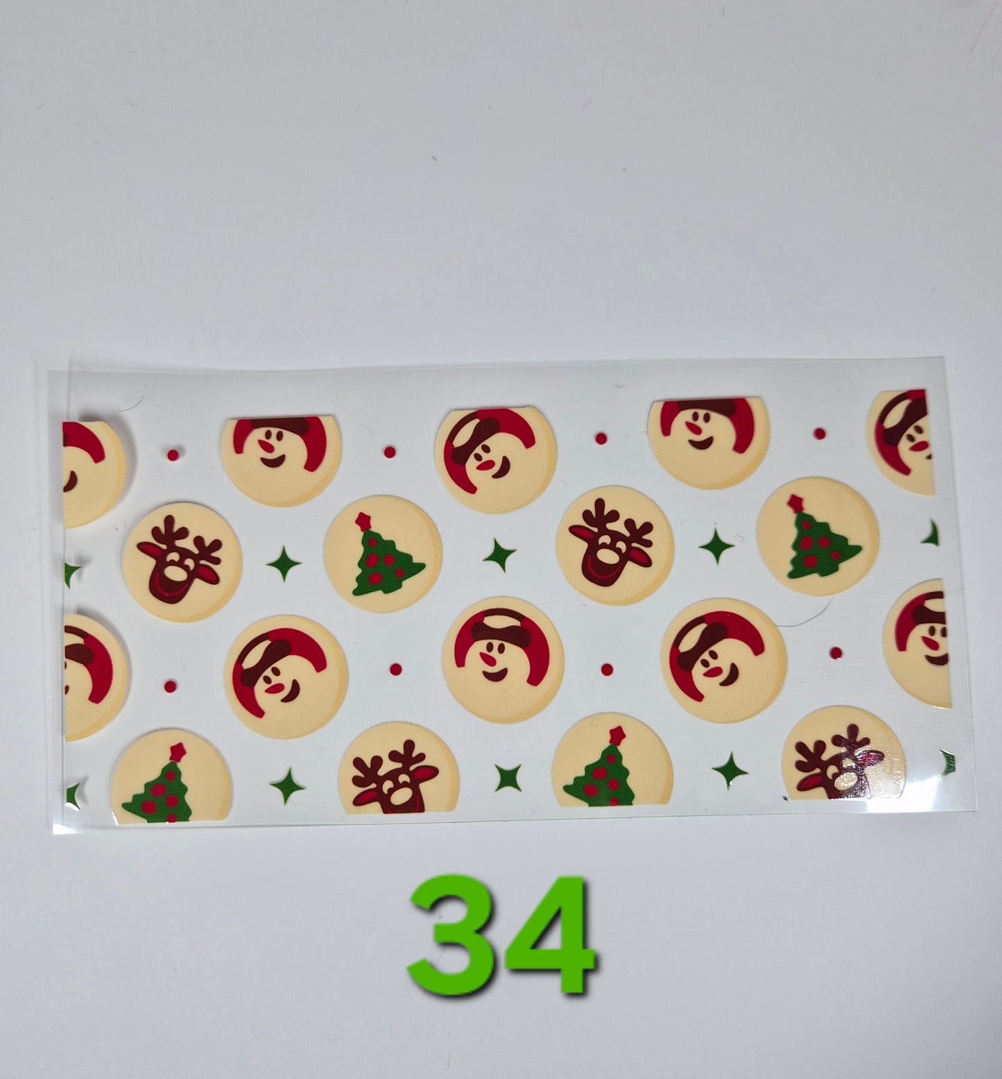 Christmas Glass Cup Wraps