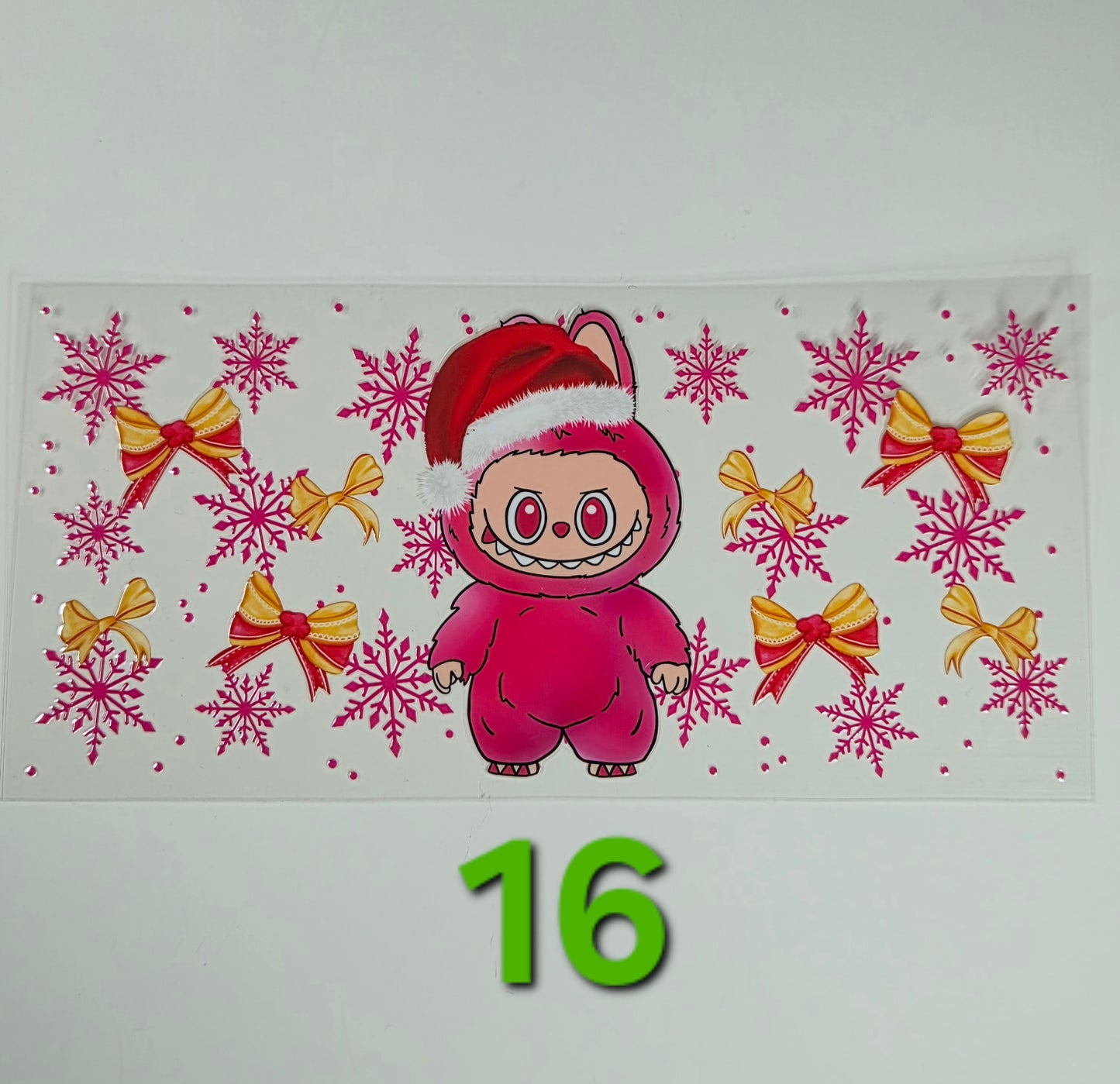 Christmas Glass Cup Wraps