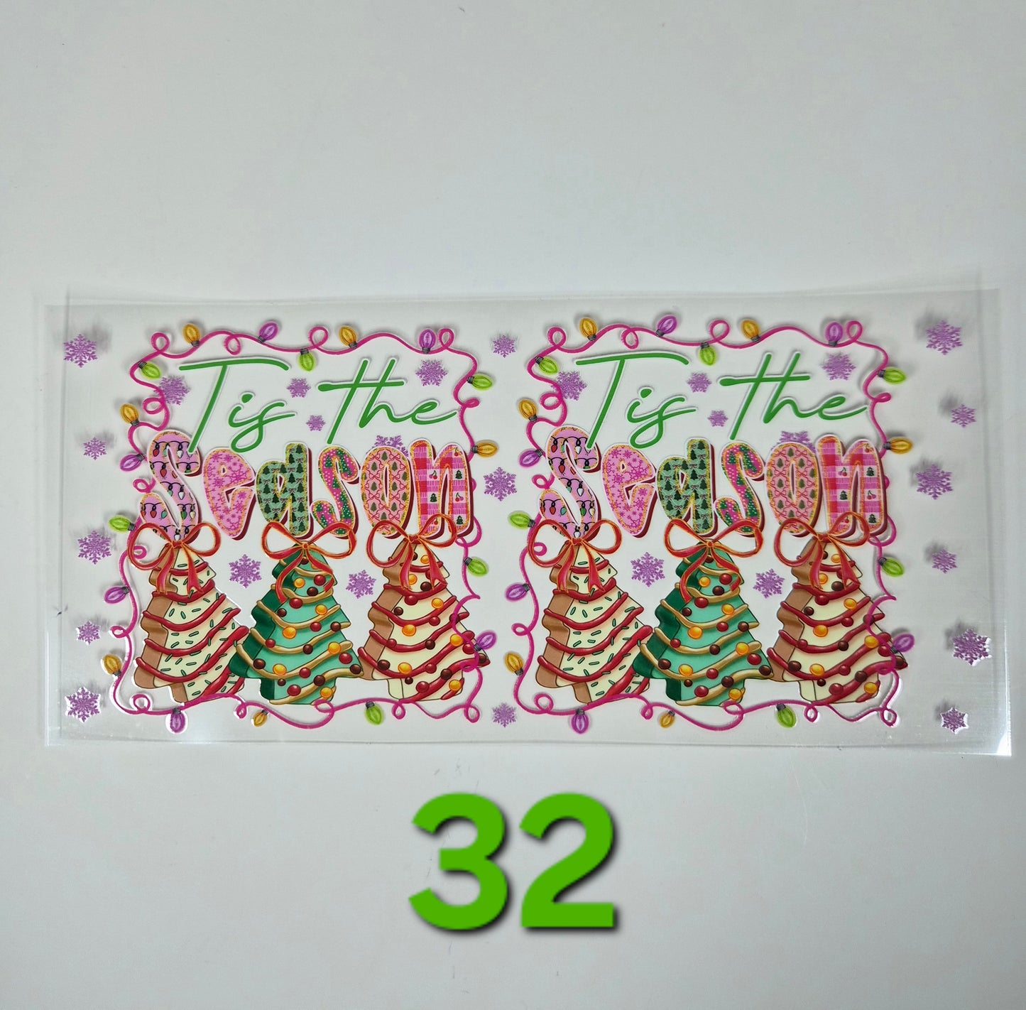 Christmas Glass Cup Wraps